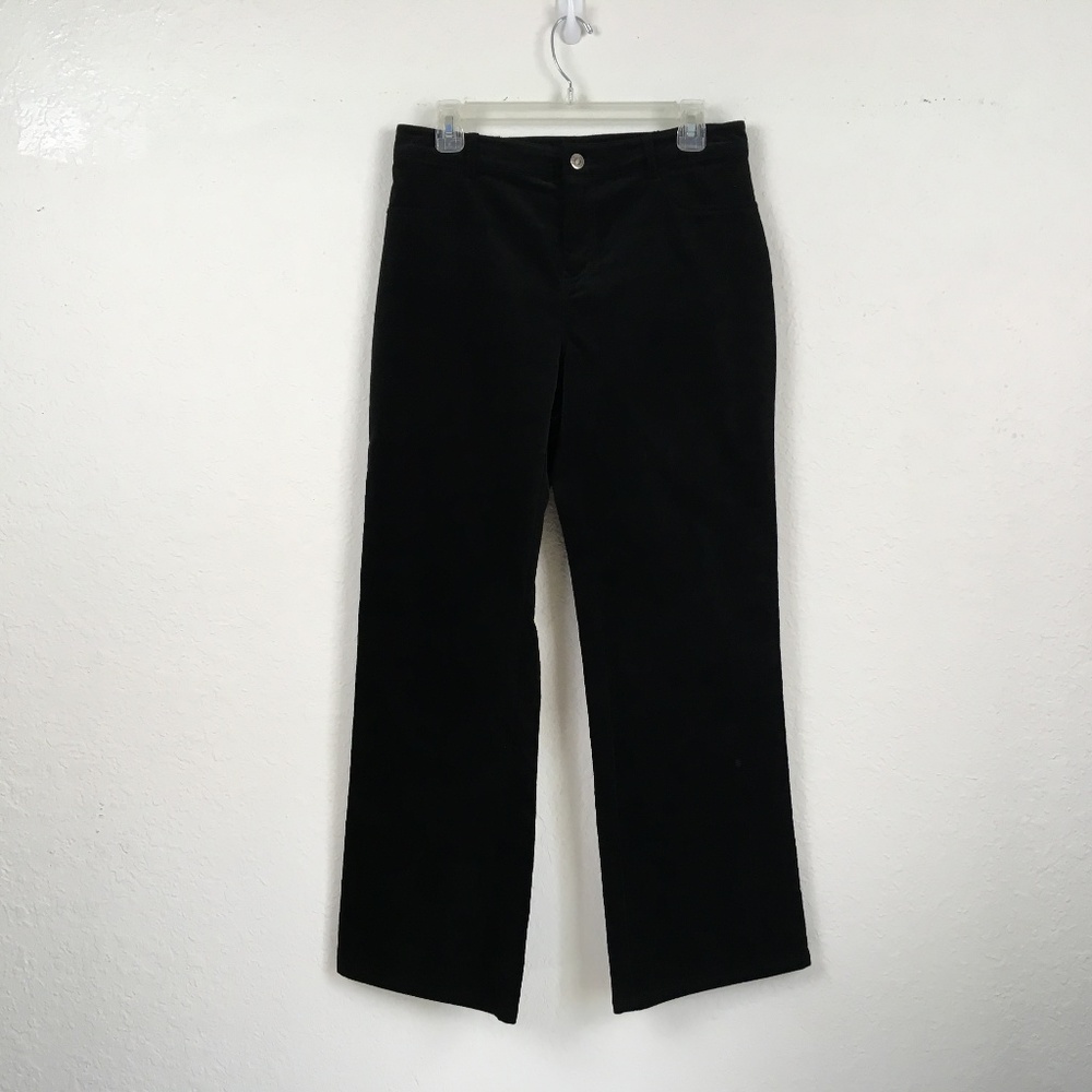 Cabi Stretch Velvet Corduroy Pants Straight Leg